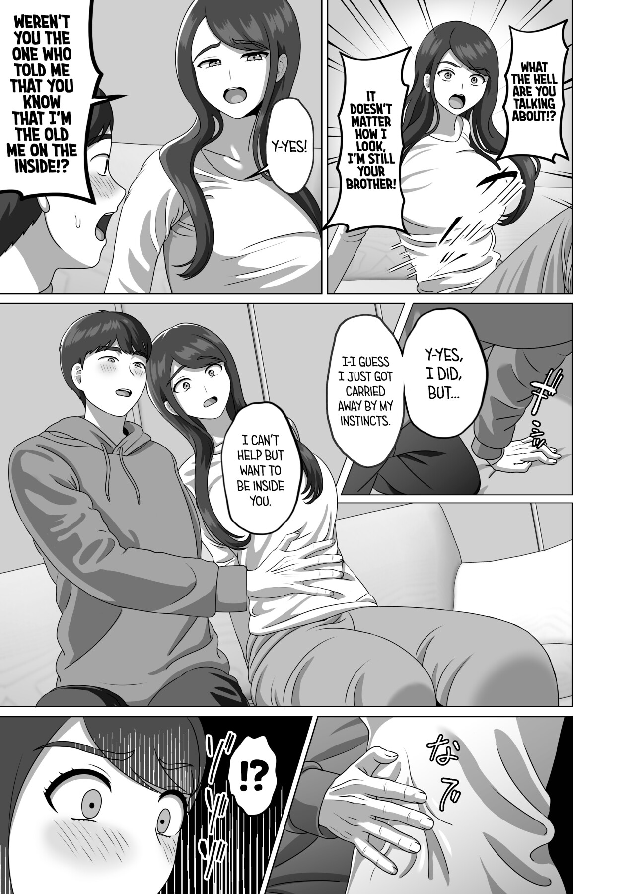 Hentai Manga Comic-I Fell in Love With My Gender Bent Big Brother and Made Him a Woman for Good by Knocking Him Up!-Read-12